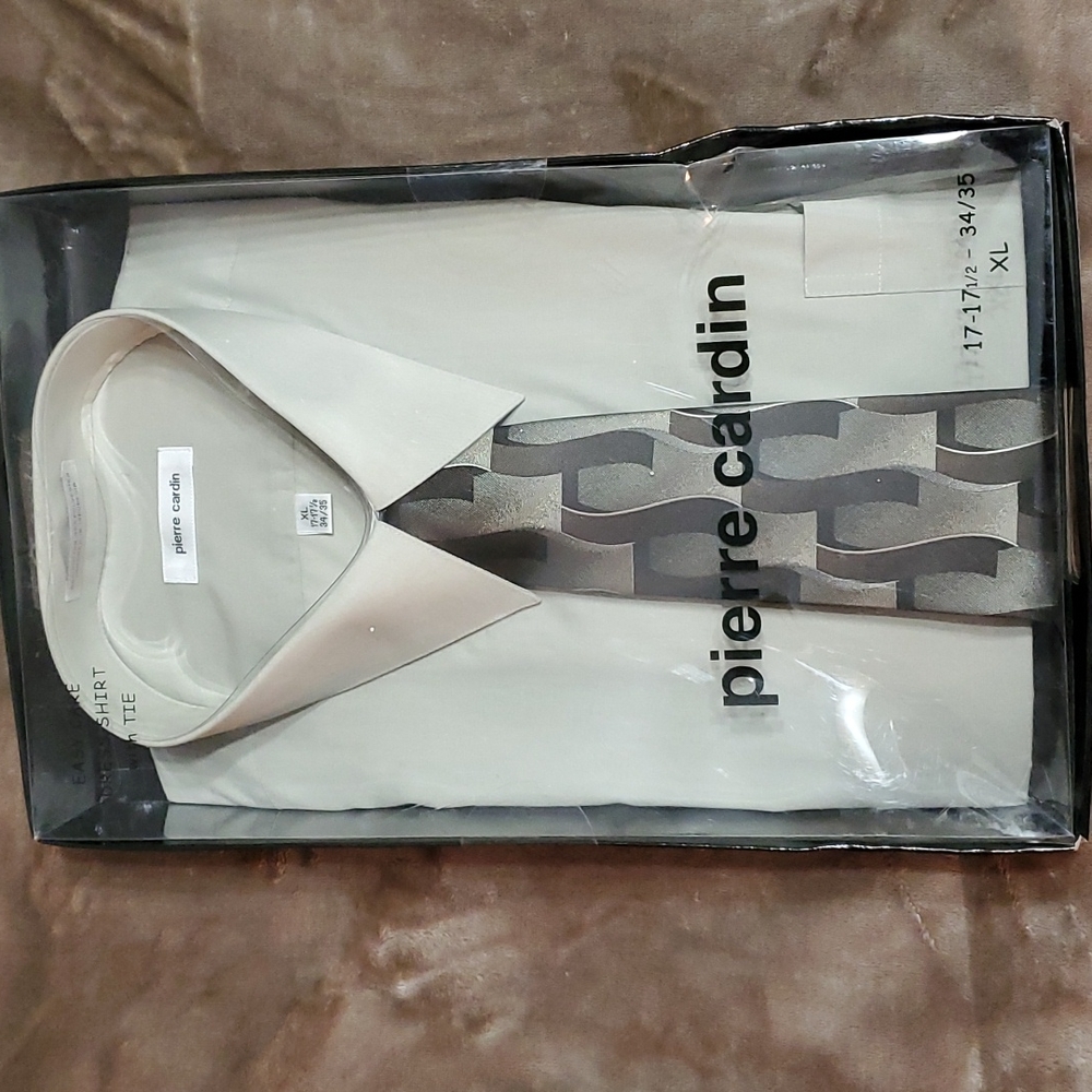 Brand New Pierre Cardin Long Sleeve Dress Shirt